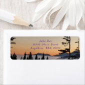 Sonnenuntergang am Monte Rainier-E-Mail-Verteiler (Insitu)