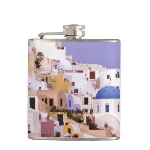 Sonnenuntergang am Öl, Santorini 2 Flachmann