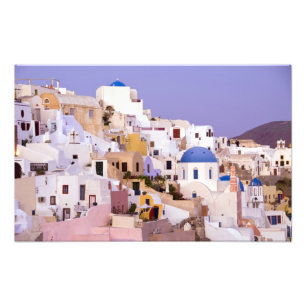 Sonnenuntergang am Öl, Santorini 2 Fotodruck