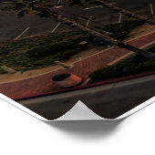 Sonnenuntergang am Ozean Poster (Ecke)