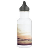Sonnenuntergang am Ozean-Strand, Kalifornien Edelstahlflasche (Links)