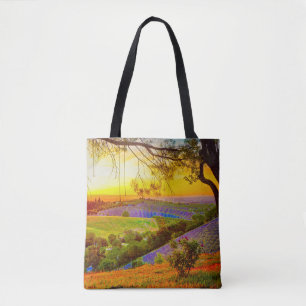 Sonnenuntergang am Peachy Canyon Tasche