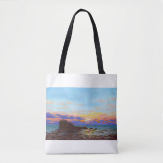 Sonnenuntergang am Perranporischen Strand Tasche