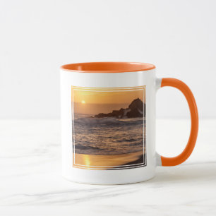 Sonnenuntergang am Pfeiffer Beach Tasse