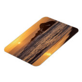 Sonnenuntergang am Pfeiffer Strand Magnet (Linke Seite)