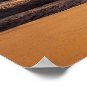 Sonnenuntergang am Pfeiffer Strand Poster (Ecke)