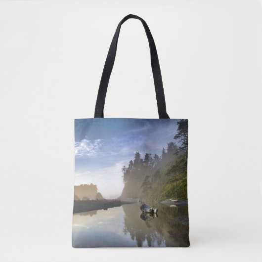 Sonnenuntergang am Ruby Beach, Olympischer Nationa Tasche (Vorderseite)