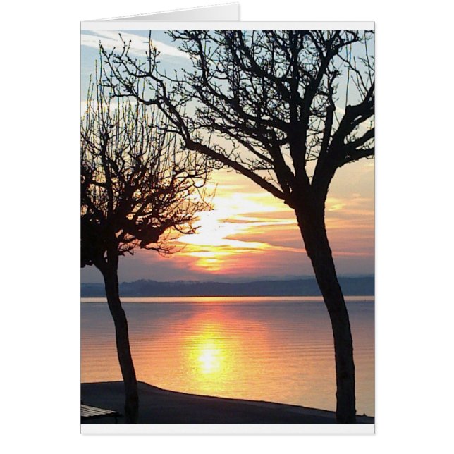 Sonnenuntergang am See (Vorne)