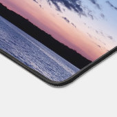 Sonnenuntergang am See Schreibtischunterlage (Ecke)