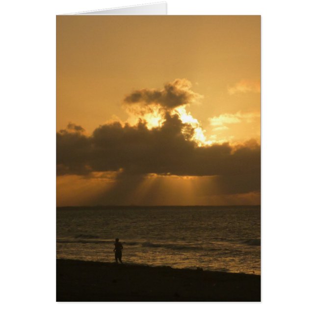 Sonnenuntergang am Strand (Vorne)