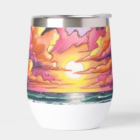 Sonnenuntergang am Strand (Links)