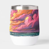 Sonnenuntergang am Strand (Rückseite)