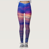 Sonnenuntergang am Strand 2 Leggings (Vorderseite)