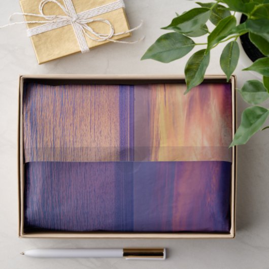 Sonnenuntergang am Strand 2 Papiertaschentuch Seidenpapier (Geschenk)