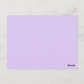 Sonnenuntergang am Strand 2 Postkarten (Rückseite)