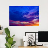 Sonnenuntergang am Strand 3 Poster (Heimbüro)