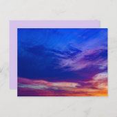 Sonnenuntergang am Strand 3 Postkarten (Vorne/Hinten)