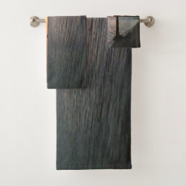 Sonnenuntergang am Strand Badhandtuch Set