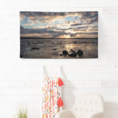 Sonnenuntergang am Strand Banner (Insitu)