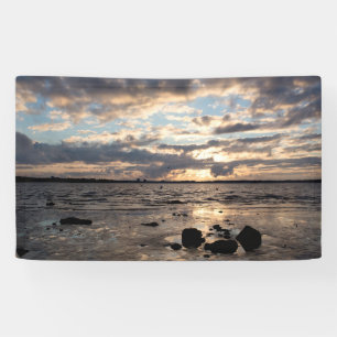 Sonnenuntergang am Strand Banner
