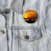 Sonnenuntergang am Strand Button (Beispiel)