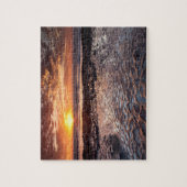 Sonnenuntergang am Strand, Kalifornien Puzzle (Vertikal)