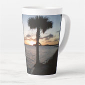 Sonnenuntergang am Strand Milchtasse (Rechte Ecke)