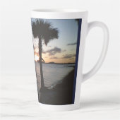 Sonnenuntergang am Strand Milchtasse (Rechts)