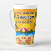 Sonnenuntergang am Strand Milchtasse (Linke Ecke)