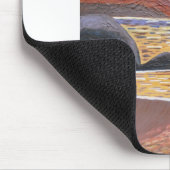 Sonnenuntergang am Strand Mousepad (Ecke)