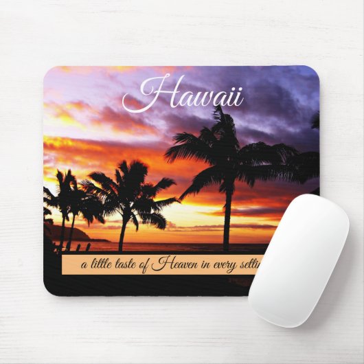 Sonnenuntergang am Strand Mousepad (Mit Mouse)