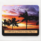 Sonnenuntergang am Strand Mousepad (Vorne)