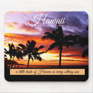 Sonnenuntergang am Strand Mousepad