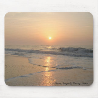 Sonnenuntergang am Strand Mousepad
