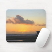 Sonnenuntergang am Strand Mousepad (Mit Mouse)