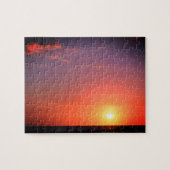 Sonnenuntergang am Strand Puzzle (Horizontal)
