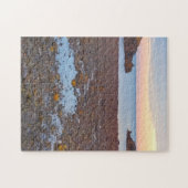 Sonnenuntergang am Strand  Puzzle (Horizontal)
