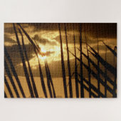 Sonnenuntergang am Strand Puzzle (Horizontal)