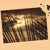 Sonnenuntergang am Strand Puzzle