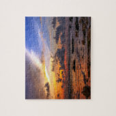 Sonnenuntergang am Strand Puzzle (Vertikal)