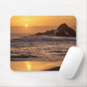 Sonnenuntergang am Strand von Pfeiffer Mousepad (Mit Mouse)