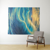 Sonnenuntergang am Strand Wandteppich (Beispiel (Horizontal))