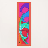 Sonnenuntergang am Strand Yoga Mat Yogamatte (Vorderseite)