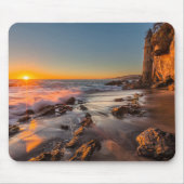 Sonnenuntergang am Victoria Beach Mousepad (Vorne)