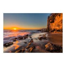 Sonnenuntergang am Victoria Beach