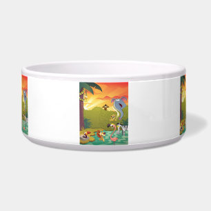 Sonnenuntergang am Wasser-Loch Napf