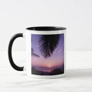Sonnenuntergang am West End, Cayman Brac, Cayman I Tasse