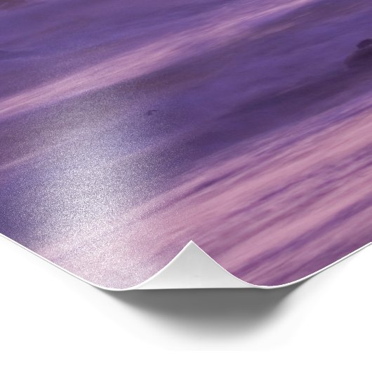 Sonnenuntergang an Bandon Beach Stacks. Fotodruck (Ecke)