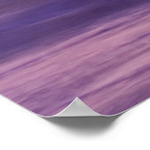 Sonnenuntergang an Bandon Beach Stacks. Poster (Ecke)