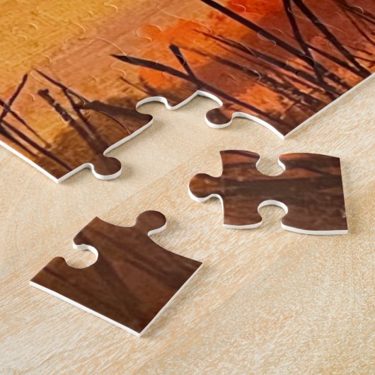 Sonnenuntergang an den Everglades, von Gary Poling Puzzle (Seite)